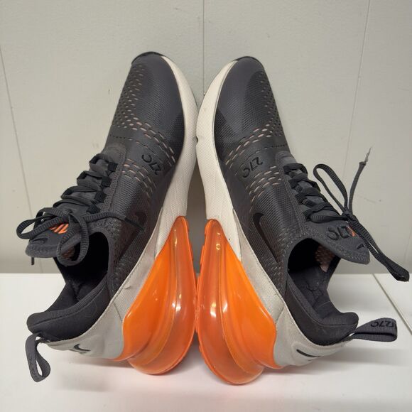 Nike Air Max 270 Thunder Grey/Black-Desert Sand AH8050 024 Men's Size 12 EUC - Picture 6 of 10